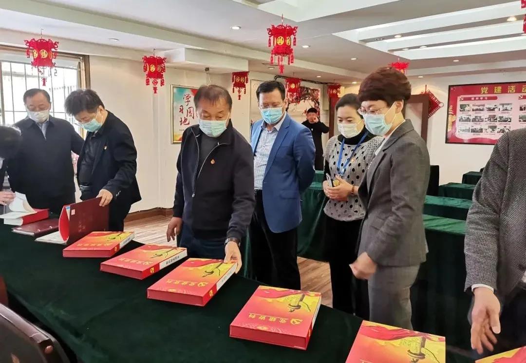 济南市市场监管局领导莅临集团文登金田市场观摩学习